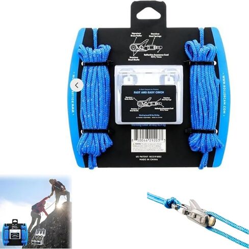 Praisety Rope Adantenter الموتر ، ضابط حبل Praisety ، للتخييم ، الظهر ، القوارب ، التخييم ، خطوط قوارب القوارب (1) in Kuwait