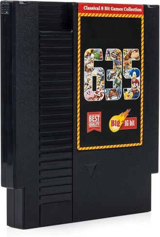 635 في 1 خرطوشة مجموعة الكلاسيكية الكلاسيكية Retro Collection متوافقة مع NES Game Console - Black in Kuwait