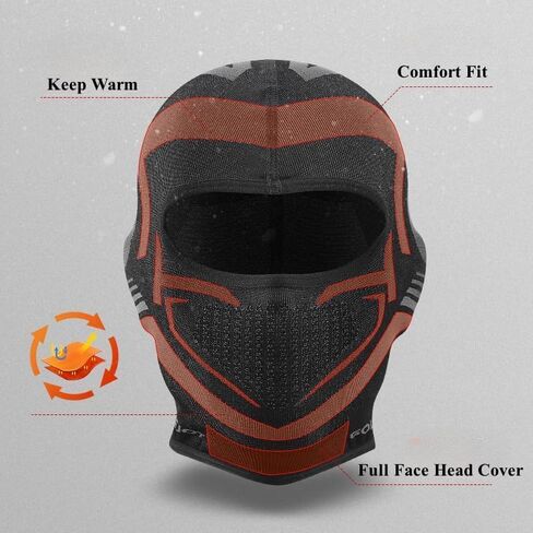 Ski Mask Balaclava Winter Full Face Mask for Men Women Cold Weather Wind Protection Gear for Skiing Snowboarding Ride Running in Saudi Arabia
