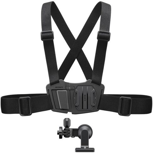 Sony Akacmh1 Chest Mount Mount Tharness for Action Cam (Black) in Saudi Arabia