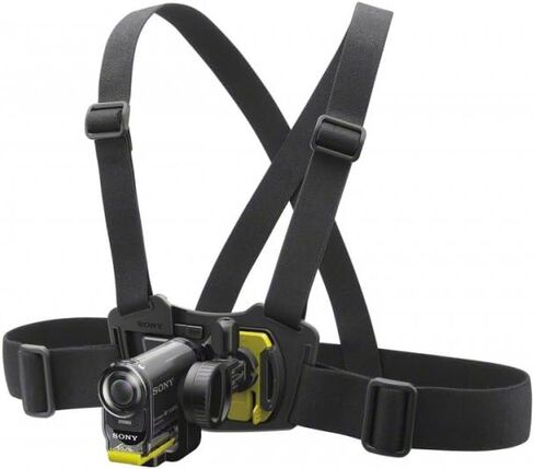 Sony Akacmh1 Chest Mount Mount Tharness for Action Cam (Black) in Saudi Arabia