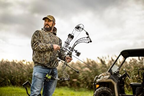 سترة بغطاء رأس مموهة قياسية للرجال من Mossy Oak مصنوعة من الصوف لأداء الصيد in Saudi Arabia