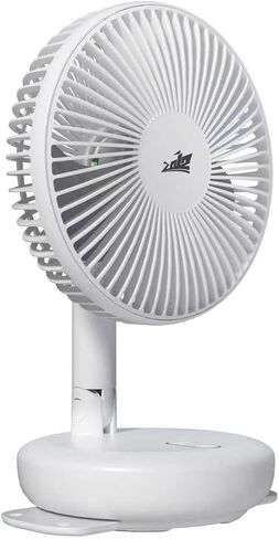 ZOIZ RV Wall Mount Fan, 12V Oscillating with LED Light, Quiet Wall Mounted for Camper Van Bedroom, Living Room & Kitchen, Portable Travel Trailer Cooling for Class B/C RV, Car, Boat, Van Life in Saudi Arabia