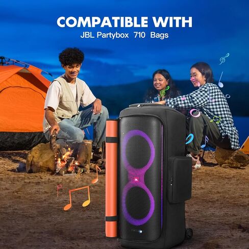 Speaker Cover Compatible with JBL PartyBox 320/PartyBox 310 | Scratch-Resistant, Dustproof, Portable Case with Storage Bag for Outdoor Party Speaker in Saudi Arabia