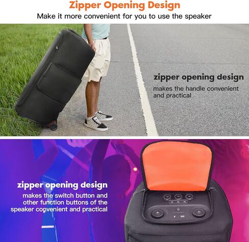 Speaker Cover Compatible with JBL PartyBox 320/PartyBox 310 | Scratch-Resistant, Dustproof, Portable Case with Storage Bag for Outdoor Party Speaker in Saudi Arabia