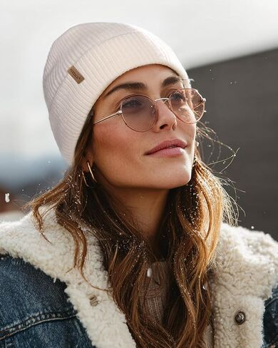 FURTALK Beanie Hats for Women Men Fleece Lined Winter Hats Soft Warm Womens Beanies for Winter in Kuwait