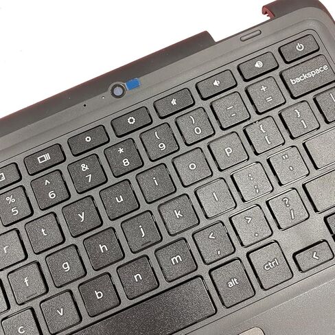 Replacement for Dell Chromebook 3100 2in1 Laptop Upper Top Cover Case Palmrest Keyboard Touchpad Assembly Part with-Camera 0WFYT5 WFYT5 in Saudi Arabia