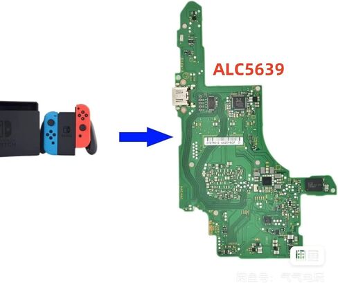 Hailue ALC5639 Audio chip IC, Switch Game Console Motherboard Chip, ALC5639-CGT QFN48 Audio IC/Sound Card Conversion Chip Game Console Motherboard Accessories, Integrated Circuits.(1pcs) in Saudi Arabia