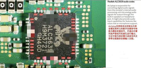 Hailue ALC5639 Audio chip IC, Switch Game Console Motherboard Chip, ALC5639-CGT QFN48 Audio IC/Sound Card Conversion Chip Game Console Motherboard Accessories, Integrated Circuits.(1pcs) in Saudi Arabia