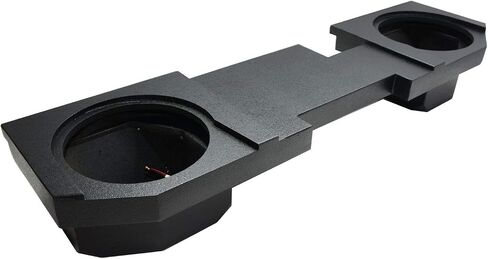 KICKER Compatible with 2002-2018 Dodge Ram Quad or Crew Truck CompVT CVT12 Dual 12" Rhino Coated Sub Box Enclosure - Final 2 Ohm in Saudi Arabia