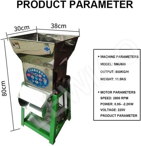 Stainless Steel Sweet Potato & Cassava Starch Grinder - Wet Taro & Kudzu Root Pulping Machine for Potato Flour - Heavy-Duty Food Processor for Home & Commercial Use in Saudi Arabia