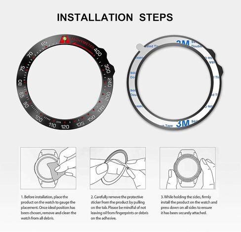 Stainless Steel Bezel Ring Compatiable with Fenix 5X Plus Bezel Ring Adhesive Cover Anti Scratch & Collision Protector for Watch Accessory (Silver-Not Fit Fenix 5 / 5X) in Kuwait