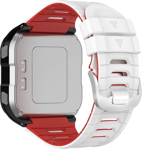 فرقة ساعة السيليكون لـ Garmin Forerunner 920XT Colorful Strap Bracelet Bracelet Training Sport Watch Watch (Color: White Black) in Kuwait