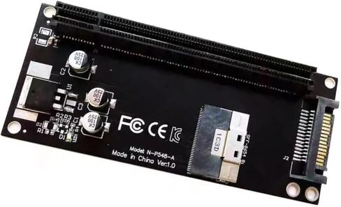 SFF-8654 8I إلى محول PCIE 4.0 X16 لبطاقة تمديد أجهزة الكمبيوتر Mainboard DIY in Saudi Arabia