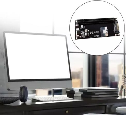 SFF-8654 8I إلى محول PCIE 4.0 X16 لبطاقة تمديد أجهزة الكمبيوتر Mainboard DIY in Saudi Arabia