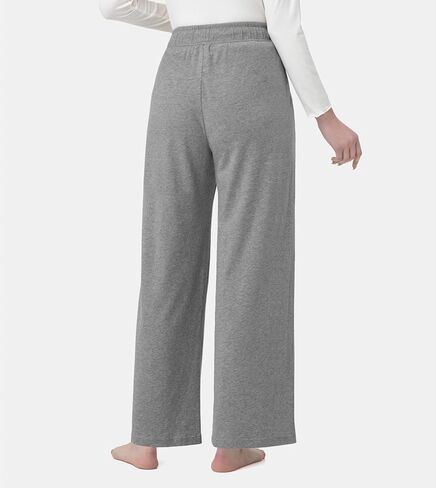 سراويل بيجامة نسائية من LAPASA كاجوال واسعة الساق فضفاضة مع جيب برباط للتأمل وصالة اليوغا بالازو قابلة للتمدد ومريحة L59/L98 in Kuwait