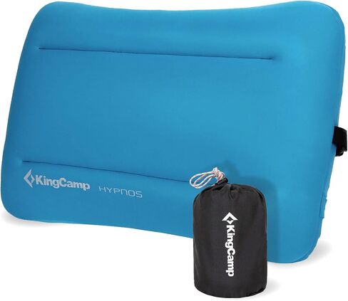وسادة التخييم الرغوية في Kingcamp ، وسادة معسكر كبيرة قابلة للنفخ ، وسادة هواء مريح محمولة مع غطاء قابل للغسل قابل للإزالة للتخييم ، والمشي لمسافات طويلة ، والسيارة ، والشاطئ ، والسفر in Kuwait