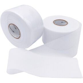Misswendyfuse Fusible Batting Seam Tape for Quilt Sewing, Single-Side Adhesive Warp-Knitted Stretchy Fabric,White（2 Rolls,1.57" Wide, 15 Yards) (2)