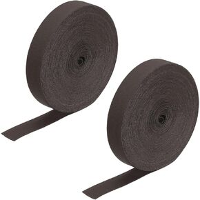 MECCANIXITY 2pcs Elastic Bands for Sewing 1 Inch 10 Yards Army Green Knit Elastic Spool High Elasticity for Wigs, Waistband, Pants