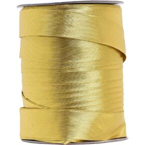 Mandala Crafts Double Fold Bias Tape for Sewing - 55 Yds Cream Bias Tape Double Fold 1 Inch Hem Quilt Binding Cream Seam Binding Tape - Fabric Piping Bias Binding Tape