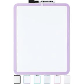 Mr. Pen- Dry Erase Board, 14" x 11" with a Black Dry Erase Marker, Pink Frame, Small White Board Dry Erase, Dry Erase Board Small Dry Erase Board, Magnetic Whiteboard, Small Whiteboard