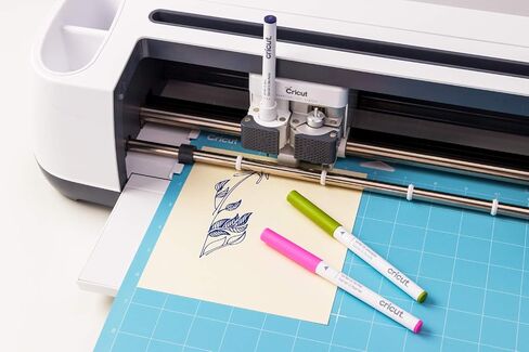 Cricut Ultimate Fine Point Pen Set, 0.4mm Fine Tip Pens to Write, Draw & Color, Create Personalized Cards & Invites, Use with Cricut Maker and Explore Cutting Machines, 30 Assorted Colored Pens 1 Pack in Saudi Arabia