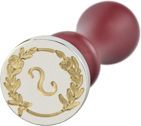 Wax Seal Stamp, Silver Brass Seal 25mm Dia, Wedding Invitation, Cards Envelopes, Gift Wrap Initial, Christmas Thanks Giving, Alphabet Letter W in Kuwait