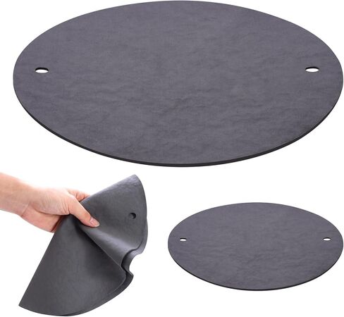 12 inch BatMate for Pottery and Ceramics, Upgraded Round Clay Throwing Cloth for Making Pottery Ceramics, Bat Mat for Pottery Tools & Pottery Machine Accessories (Black) in Kuwait