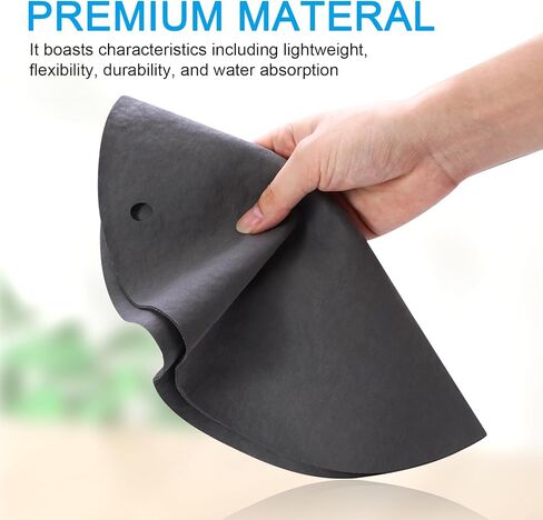 12 inch BatMate for Pottery and Ceramics, Upgraded Round Clay Throwing Cloth for Making Pottery Ceramics, Bat Mat for Pottery Tools & Pottery Machine Accessories (Black) in Kuwait