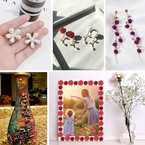 24 قالب زهرة فندان تجويف، قالب سيليكون ثلاثي الأبعاد على شكل زهرة صغيرة لحلوى الشوكولاتة، تزيين الكيك، طين البوليمر، صناعة السكر، صب مجوهرات الراتنج in Kuwait