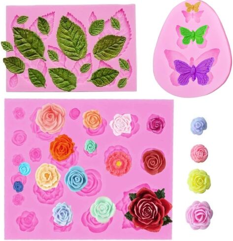 Photo Frame Fondant Mold Picture Frames Silicone Molds Vintage Mirror Frame Molds for Cake Decorating Cupcake Topper Chocolate Candy Polymer Clay in Saudi Arabia