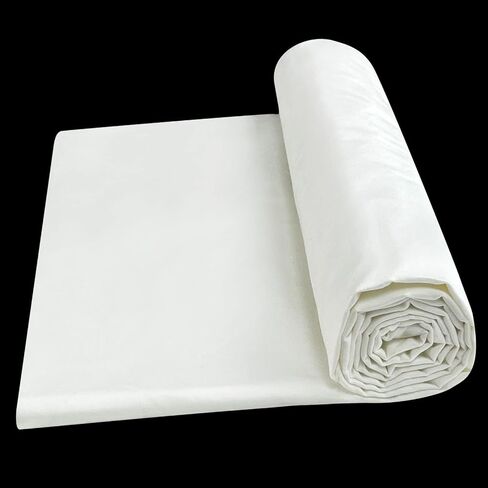 100% Cotton Muslin Fabric, 63" x 2 Yards Unbleached Fabric by The Yard in Saudi Arabia