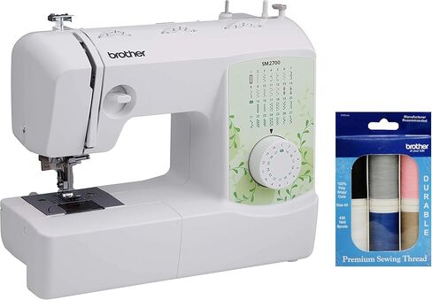Brother SM2700 27-Stitch Free Arm Sewing Machine and 5300A Hardcase for Carrying and Storage in Saudi Arabia