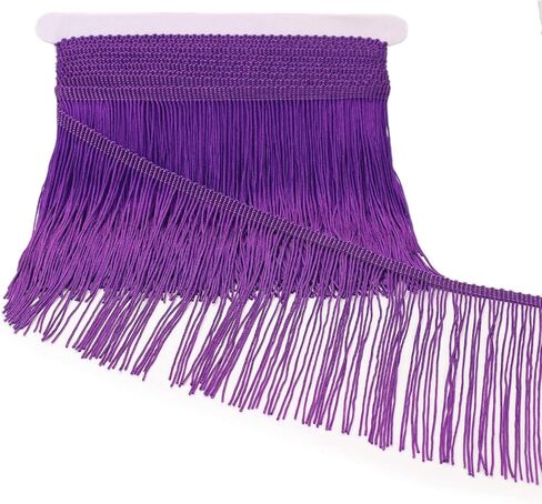 Silver Fringe Trim 5 Yards Fringe Tassel Trim Chainette Sewing Lace Trim for DIY Crafts Clothes Home Party Decoration in Saudi Arabia