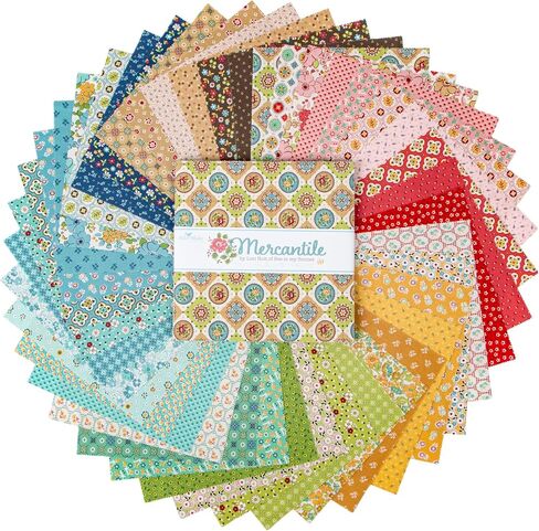 Lori Holt Mercantile 10" Stacker 42 10-inch Squares Layer Cake Riley Blake Designs 10-14380-42 in Saudi Arabia