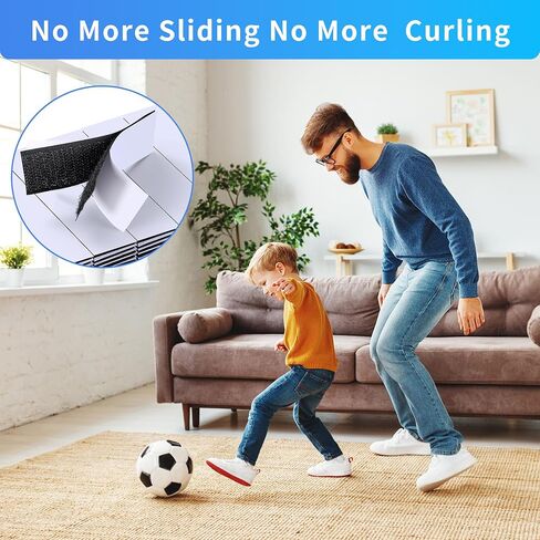 1x4 Inch Hook and Loop Strips with Adhesive, 30 Sets Heavy Duty Self Adhesive Tape Nylon Hook and Loop Fasten Mounting Tape for Home Office School and Crafting, Black in Saudi Arabia