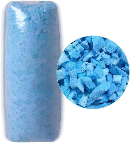 10 Pounds Memory Foam Bean Bag Filler, Shredded Memory Foam Filling, Premium Soft Bean Bag Filling, 100% Real Memory Foam for Dog Bed, Sofa Cushion, and Pillow for Arts and Crafts in Saudi Arabia