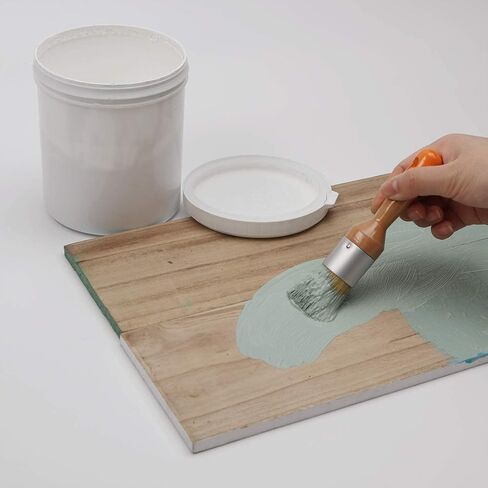 مجموعة فرش طلاء الطباشير والشمع من ماكس مان، للكراسي وطلاء الطباشير والطاولات والأثاث الخشبي، أداة صغيرة للطلاء والشمع | شعيرات ناعمة وطبيعية | الفن الشعبي، ديكور المنزل، حجم صغير in Kuwait