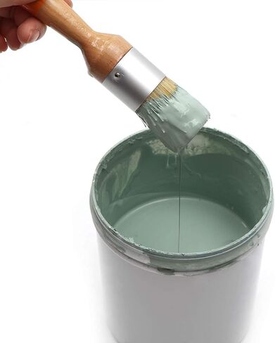 مجموعة فرش طلاء الطباشير والشمع من ماكس مان، للكراسي وطلاء الطباشير والطاولات والأثاث الخشبي، أداة صغيرة للطلاء والشمع | شعيرات ناعمة وطبيعية | الفن الشعبي، ديكور المنزل، حجم صغير in Kuwait