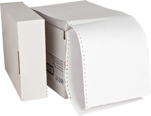 Sparco Computer Paper, Plain, 20 lbs, 9-1/2 x 11 Inches, 2550 Sheets Count, White (SPR61391) in Saudi Arabia