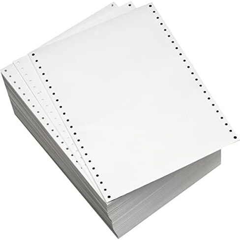 Sparco Computer Paper, Plain, 20 lbs, 9-1/2 x 11 Inches, 2550 Sheets Count, White (SPR61391) in Saudi Arabia