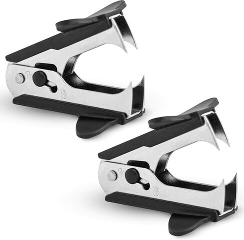 Professional Staple Remover 3 Pcs Black Staple Puller Pinch Jaw Style Staple Remover Tool with Safety Lock for Office, School and Home in Saudi Arabia