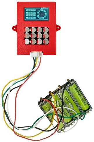 4S 6S 8S Balancer النشط مع شاشة الجهد LIFEPO4 معادل LIPO/LTO اختبار الجهد البطارية (4S LIFEPO4 LIPO) in Kuwait