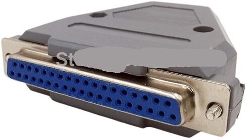DB37 Serial Paralle Port Data Cable Contraction 2 Row d Type Connector 37Pin Port Socket Adapter Female & Male (Silver Female) in Kuwait