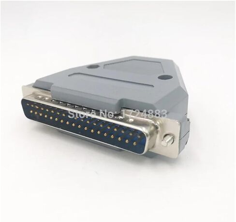 DB37 Serial Paralle Port Data Cable Contraction 2 Row d Type Connector 37Pin Port Socket Adapter Female & Male (Silver Female) in Kuwait