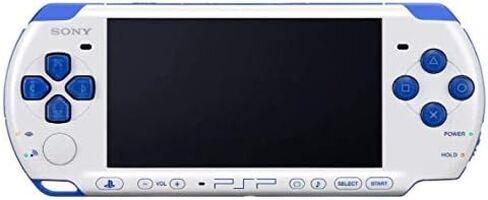 PSP Slim and Lite 3000 Series Handheld Gaming Console with 8GB Memory Card (White/Blue) (Renewed) in Saudi Arabia