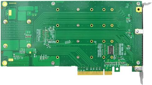 PCIE Generic X8 to 4-Port M.2 NVME Card in Kuwait