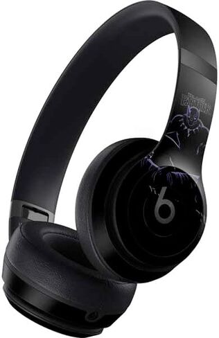 Skinit Decal Audio Skin Compatible with Beats Studio Pro Wireless Headphones - Officially Licensed Marvel Black Panther Night Time Watch Design in Saudi Arabia