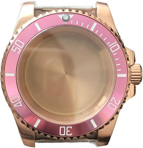 Watch Case Sub Style For NH35/36 4r35/36 Movement Sapphire Crystal Watch Accessory Parts watch case in Saudi Arabia