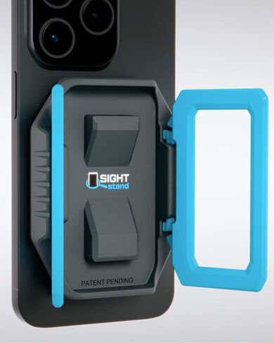 SightStand Phone Stand Mashifier with Clip-On Focus Lens-Universal Smartphone Resulter for Reading Assistance-قبضة قوية ، قابلة للتعديل ، آمنة ، متينة ، تعمل مع أي هاتف in Saudi Arabia